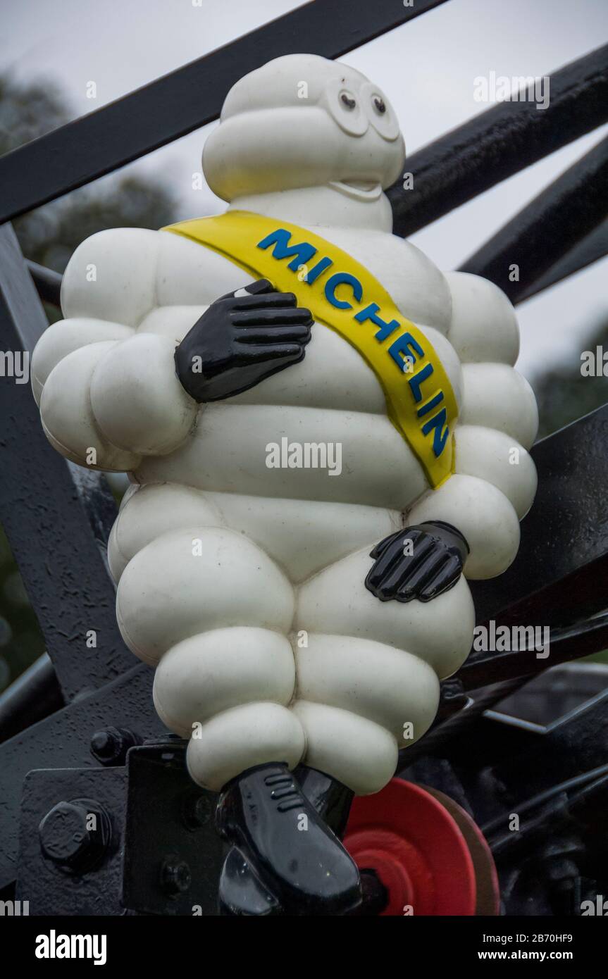 Vintage Michelin Man Figure Stock Photo Alamy