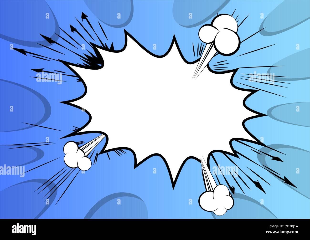 Vector illustrated retro comic book background. Pop art vintage style ...