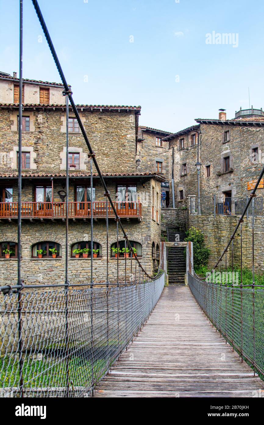 Rupit village barcelona spain hi-res stock photography and images - Alamy