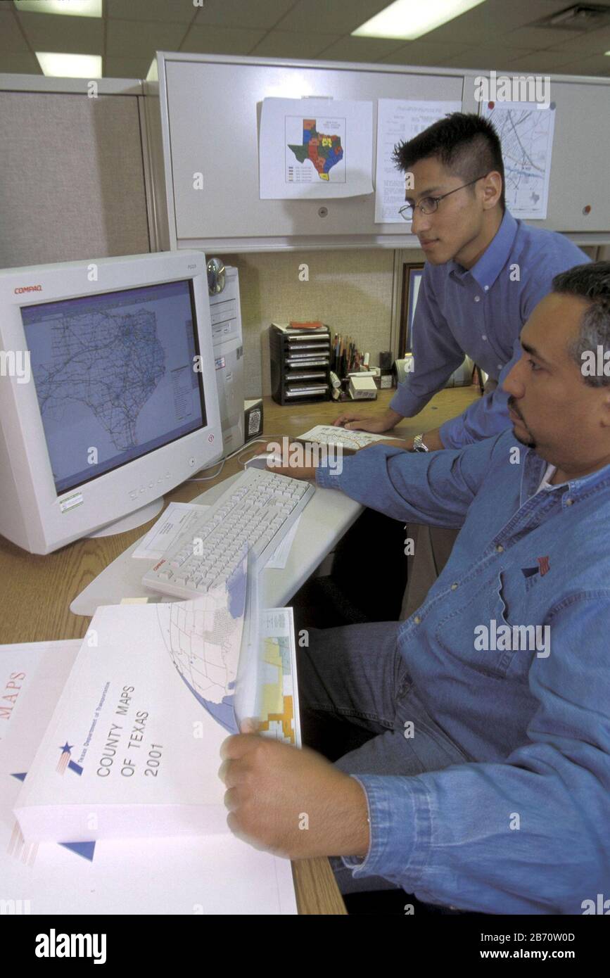 Austin, Texas USA, 2002 Hispanic Texas Department of Transportation