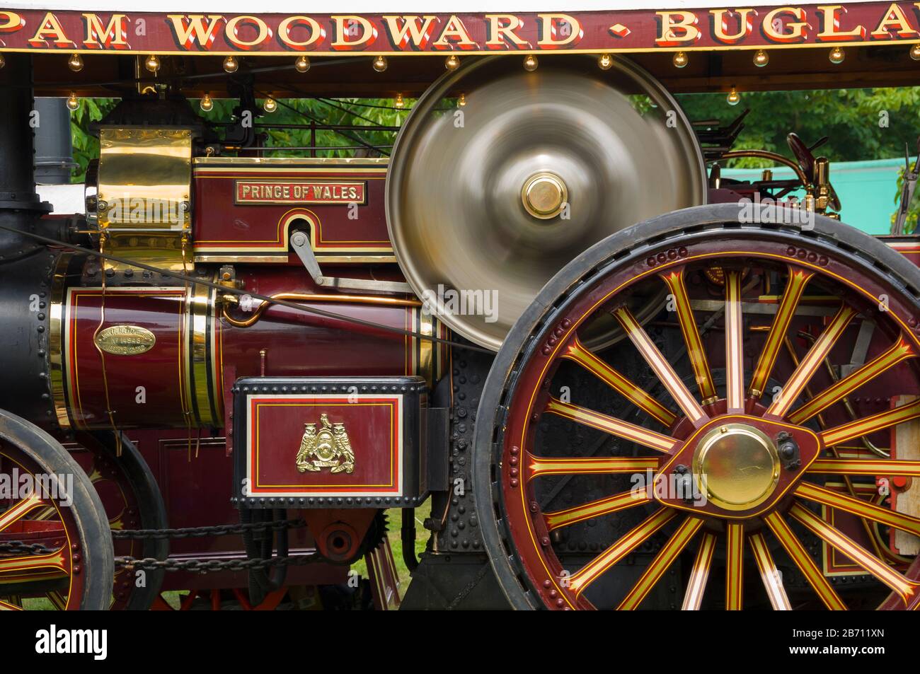 Steam traction engine Stock Photo Alamy