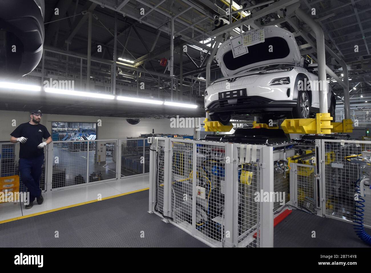 Nosovice, Czech Republic. 12th Mar, 2020. The Nosovice plant of South