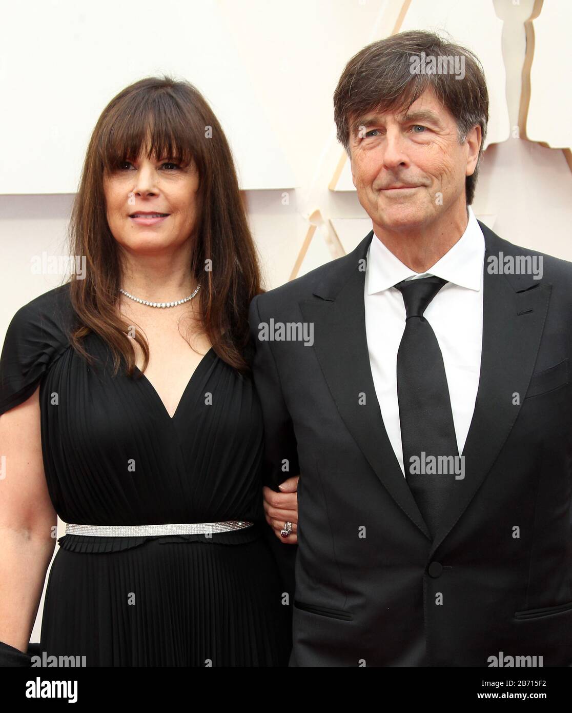 92nd Academy Awards (Oscars 2020) - Arrivals held at the Dolby Theatre in Los Angeles, California. Featuring: Ann Marie Zirbes, Thomas Newman Where: Los Angeles, California, United States When: 09 Feb 2020 Credit: Adriana M. Barraza/WENN Stock Photo