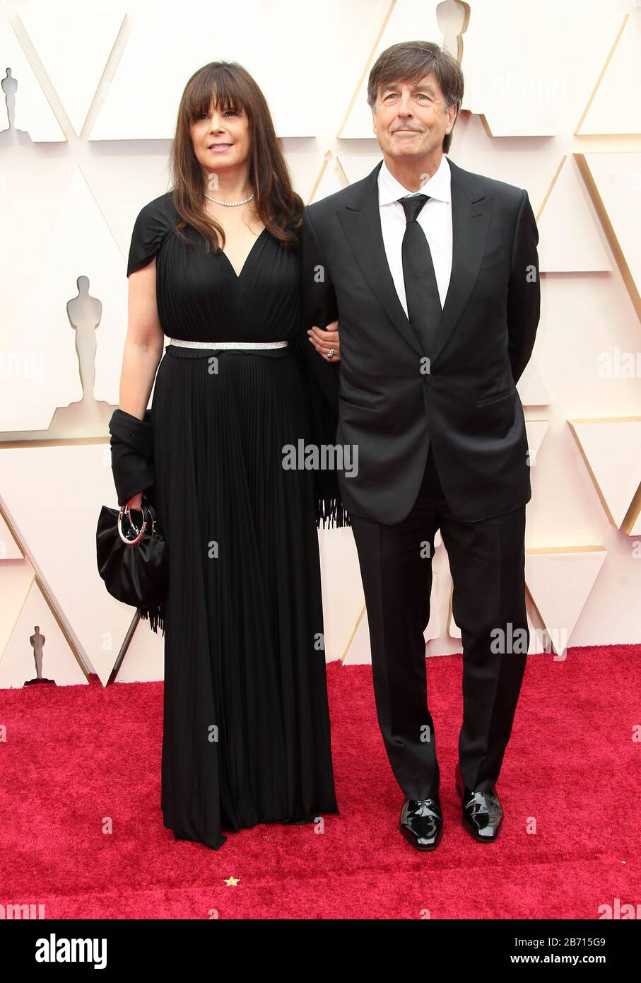 92nd Academy Awards (Oscars 2020) - Arrivals held at the Dolby Theatre in Los Angeles, California. Featuring: Ann Marie Zirbes, Thomas Newman Where: Los Angeles, California, United States When: 09 Feb 2020 Credit: Adriana M. Barraza/WENN Stock Photo