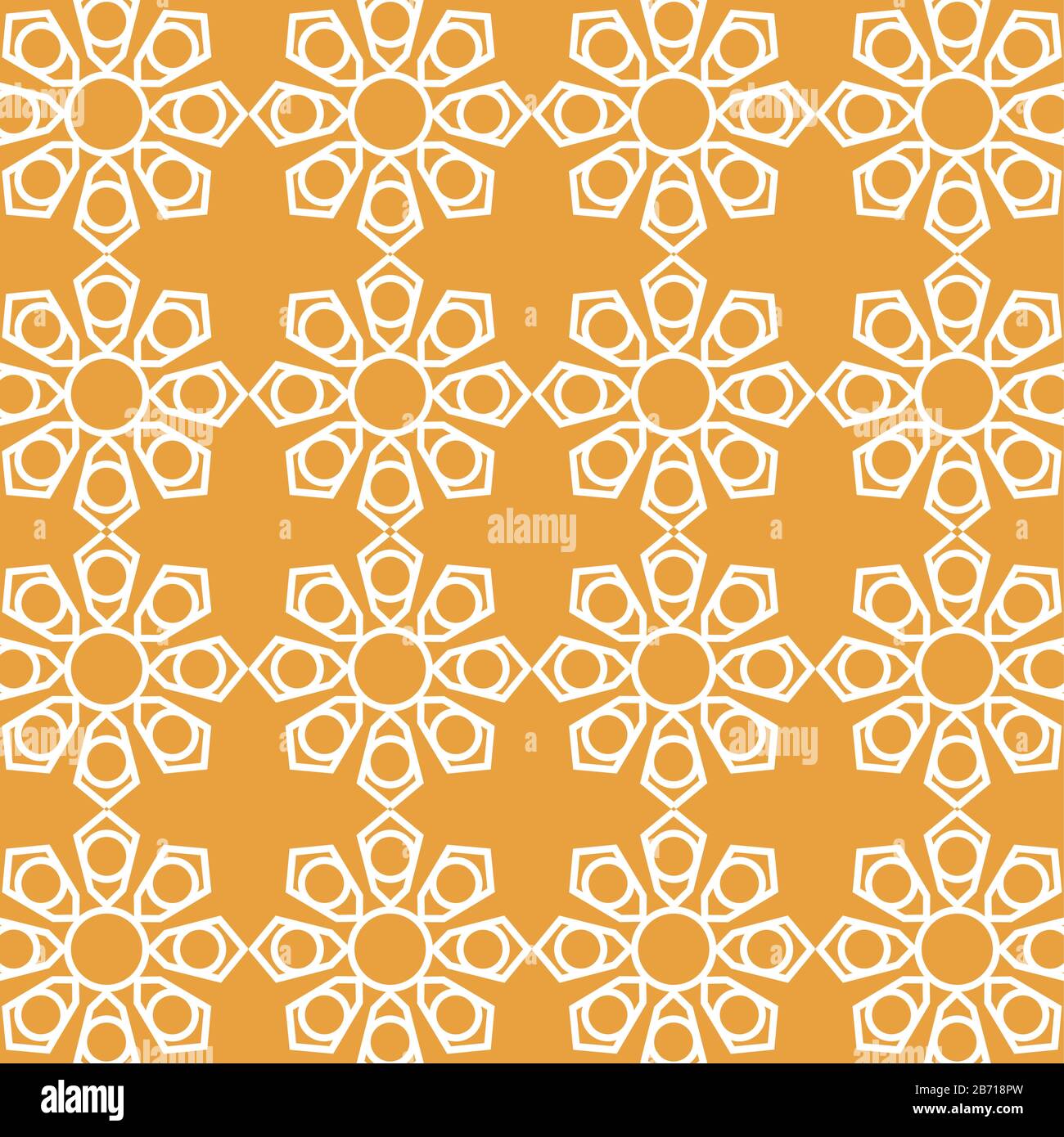 India mandalas ramadan kareem pattern Stock Vector