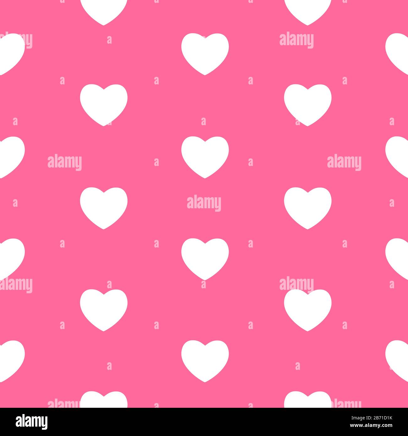 Abstract Seamless Pattern Background witj Love Heart Symbol. Vector ...
