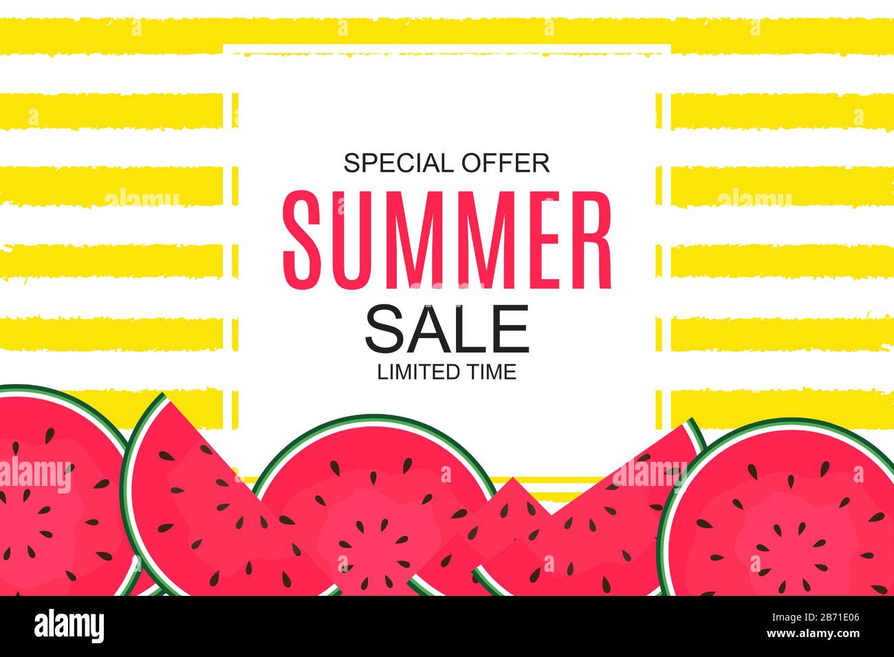 Summer Sale concept Background. Vector Illustration Stock Vector Image ...