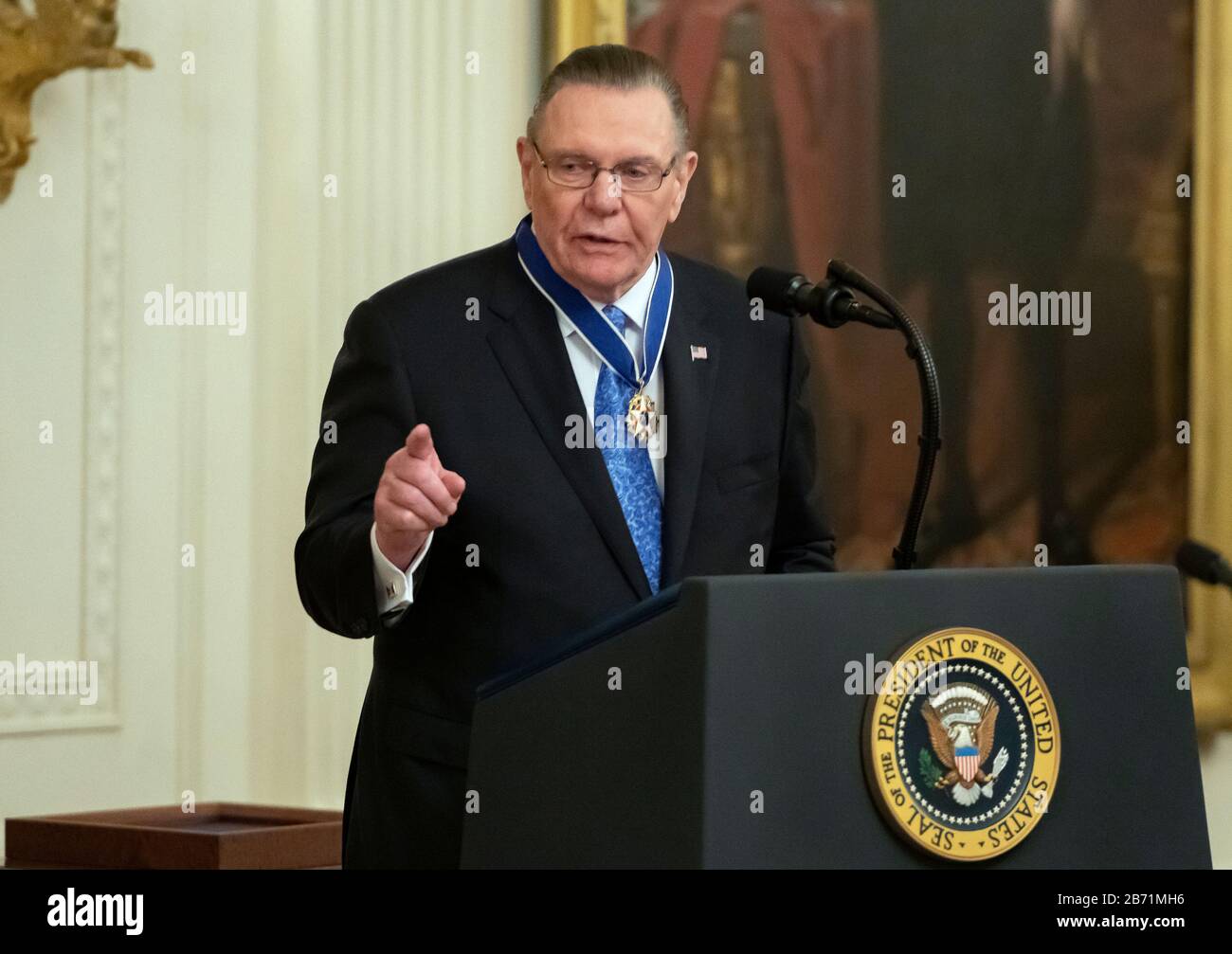United States Army General John M. "Jack" Keane (retired) makes remarks