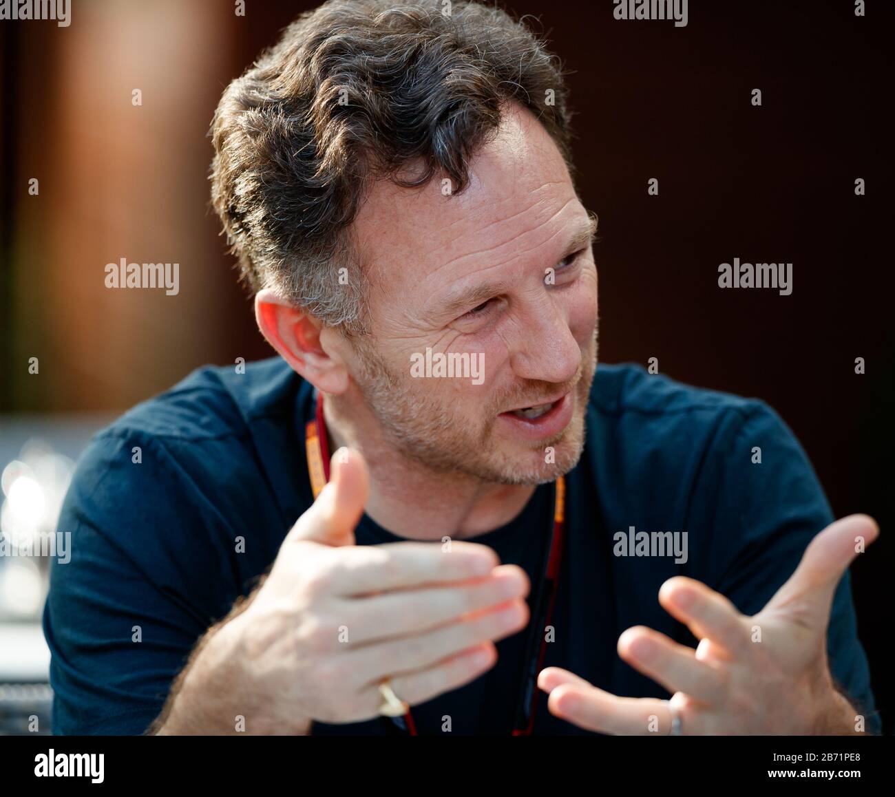 Team Principal Red Bull Racing Christian Horner Hi-res Stock ...