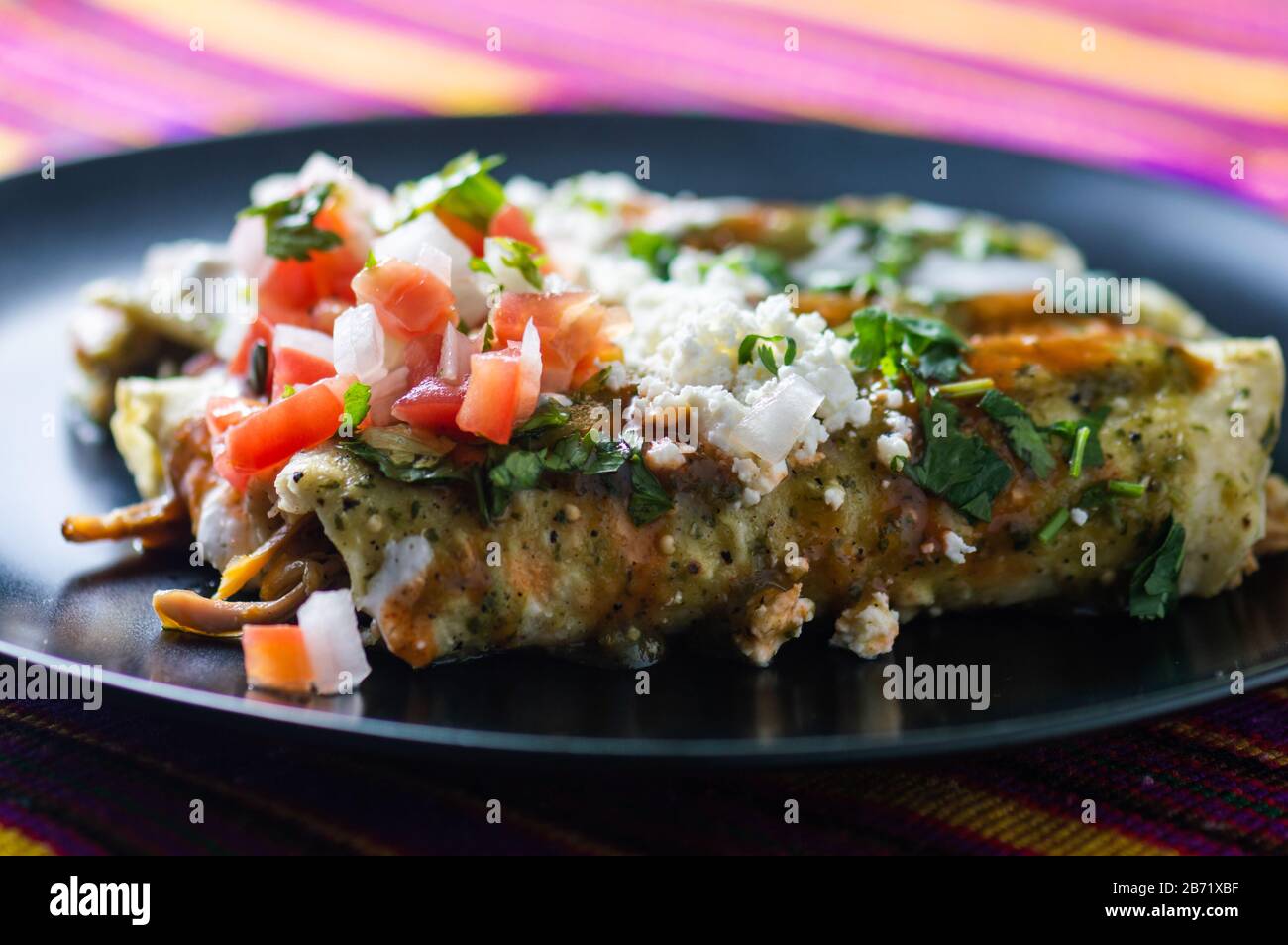 Tortillas verdes hires stock photography and images Alamy