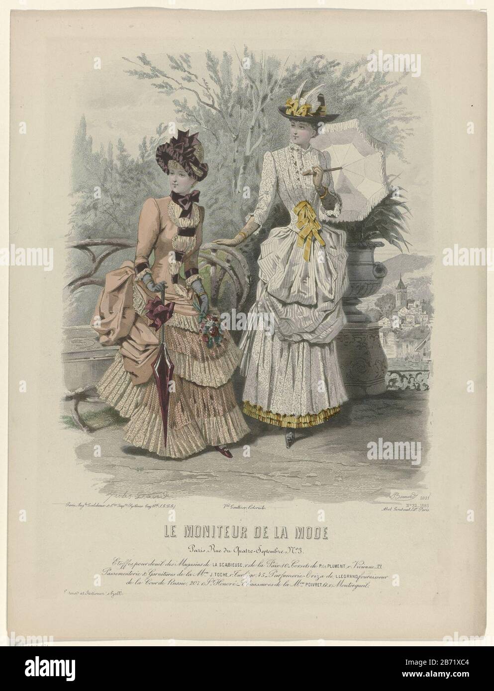 Le Moniteur De La Mode 1883 No 32 Pl 2021 Etoffes Pour Deuil