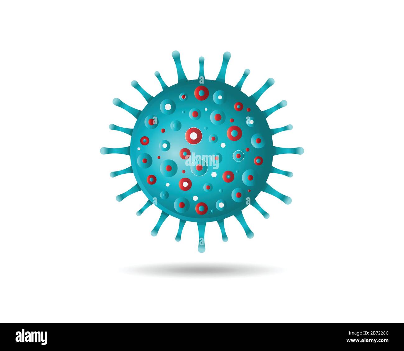Vector illustration COVID19 SARS,Coronaviridae , SARSCoV, SARSCoV