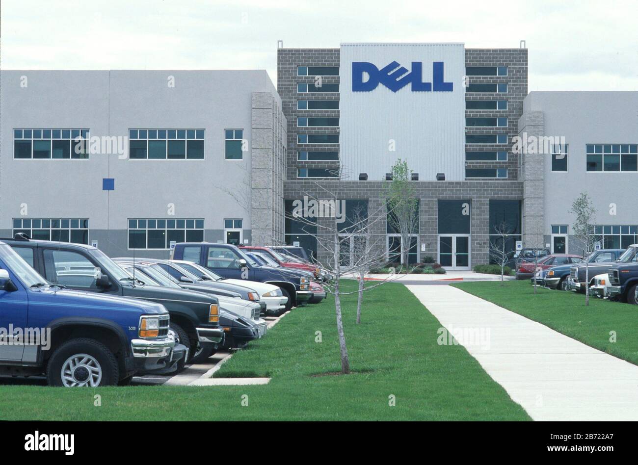 Round Rock, Texas USA Entrance to Dell Computer main facility in