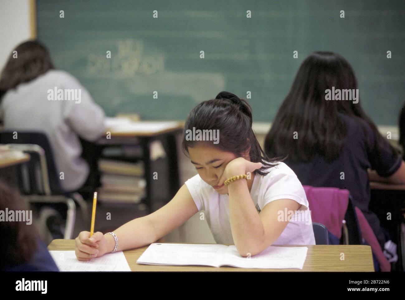 Austin, Texas USA, April 2000 Sixthgrade public school students