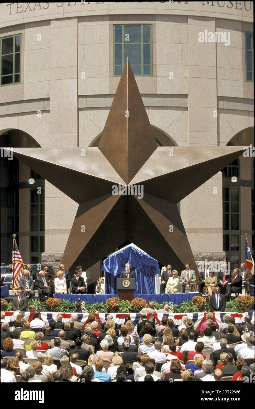 Austin, Texas USA, April 27, 2001: Bob Bullock Texas History Museum ...