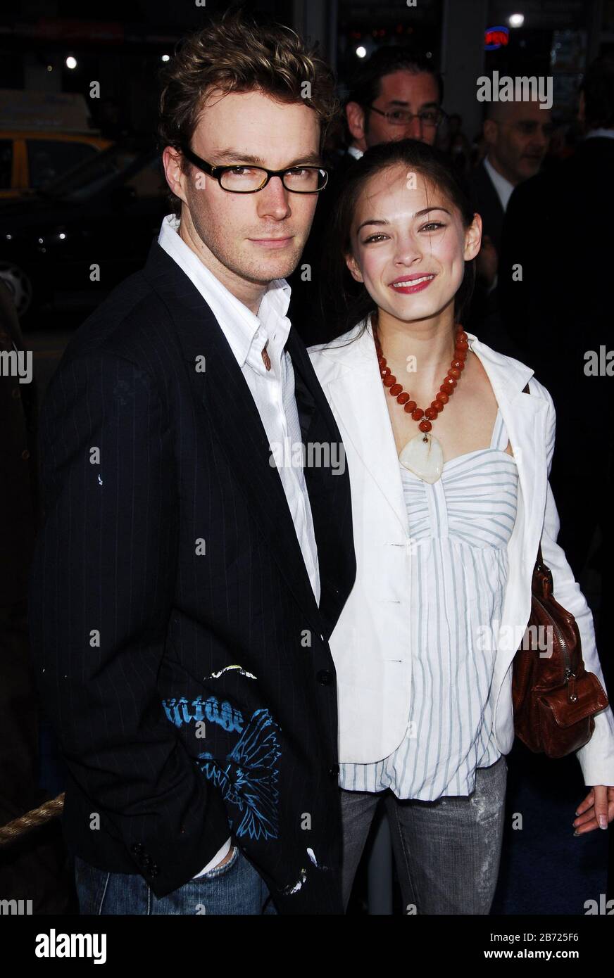 Kristin Kreuk and Boyfriend James at the Los Angeles Premiere of