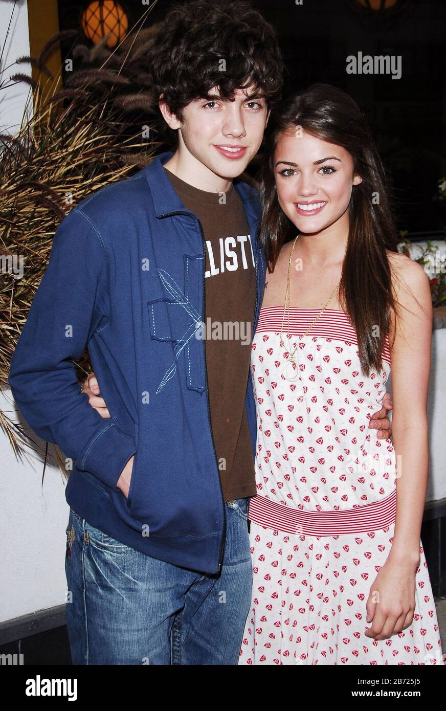 Carter Jenkins and Lucy Hale at theLos Angeles Premiere of "Surf School"  held at the Westwood Crest Theatre in Westwood, CA. The event took place on  Tuesday, May 16, 2006. Photo by: