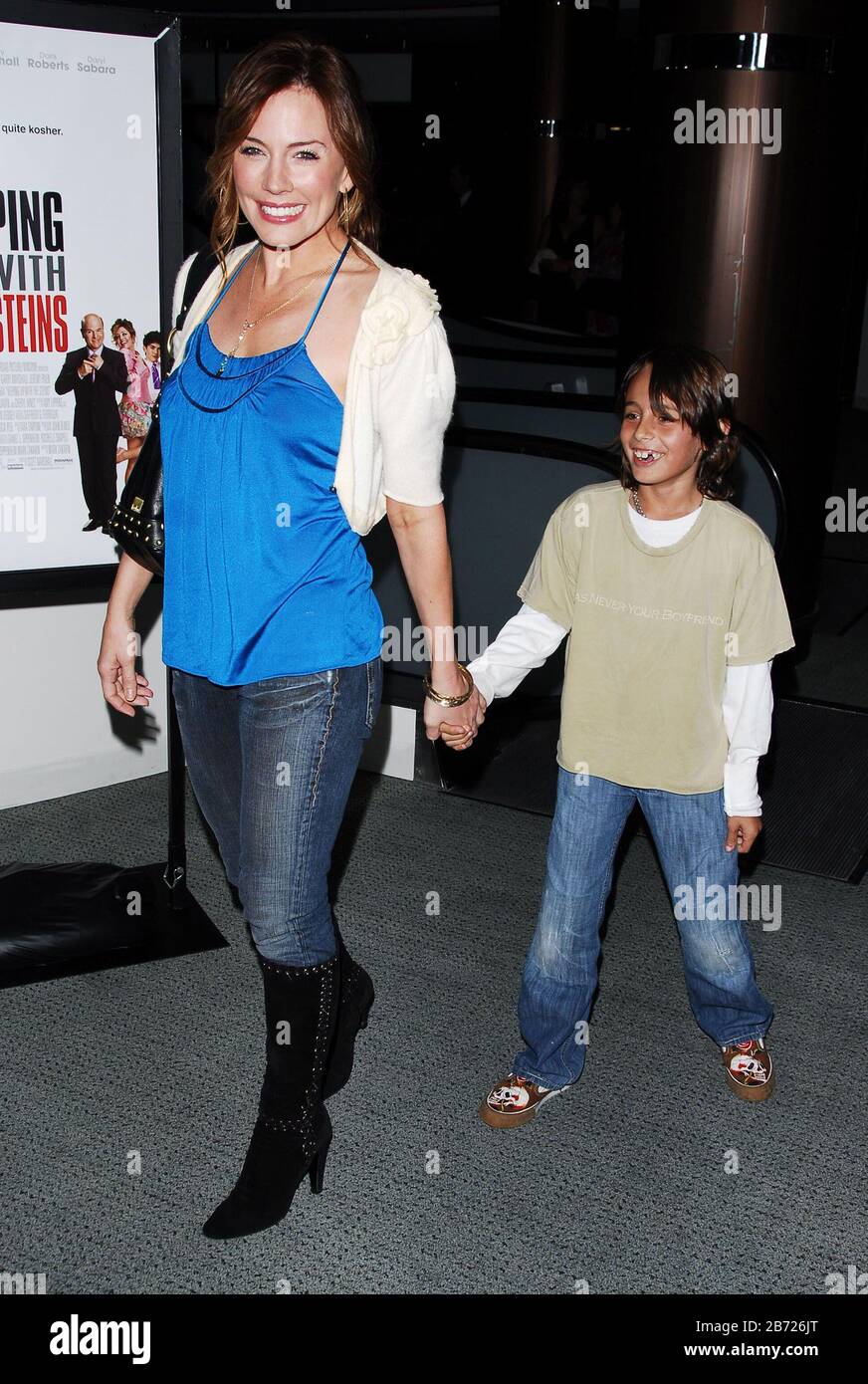 Krista Allen and Son Jake at the Los Angeles Premiere of 'Keeping Up With The Steins' held at the Pacific Design Center in West Hollywood, CA. The event took place on Monday, May 8, 2006.  Photo by: SBM / PictureLux - All Rights Reserved - File Reference # 33984-3130SBMPLX Stock Photo