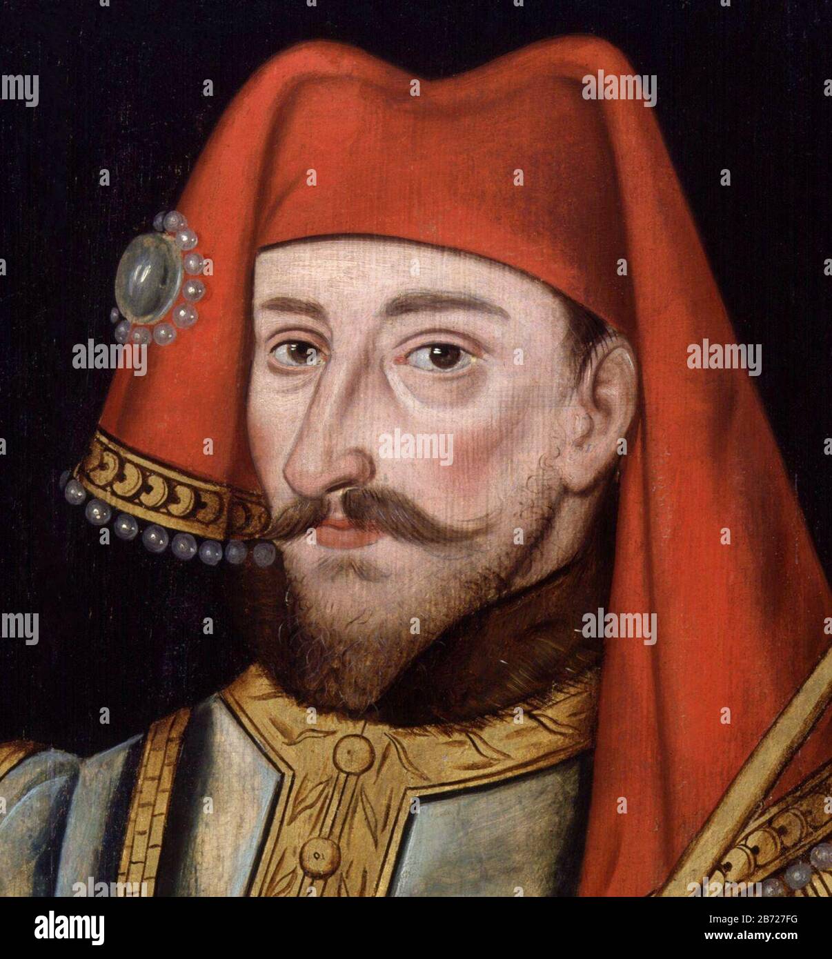 King Henry IV of England, circa 1620 Stock Photo