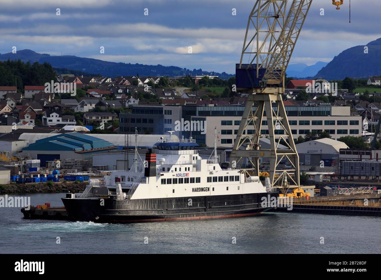 Rosenberg Shipyard, Stavanger City, Ragoland County, Norway Stock Photo