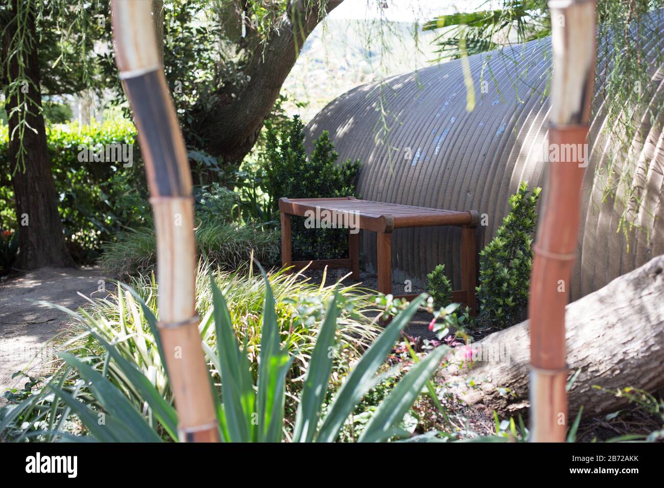 "Rise" an art garden at Cornerstone Sonoma gardens in Sonoma