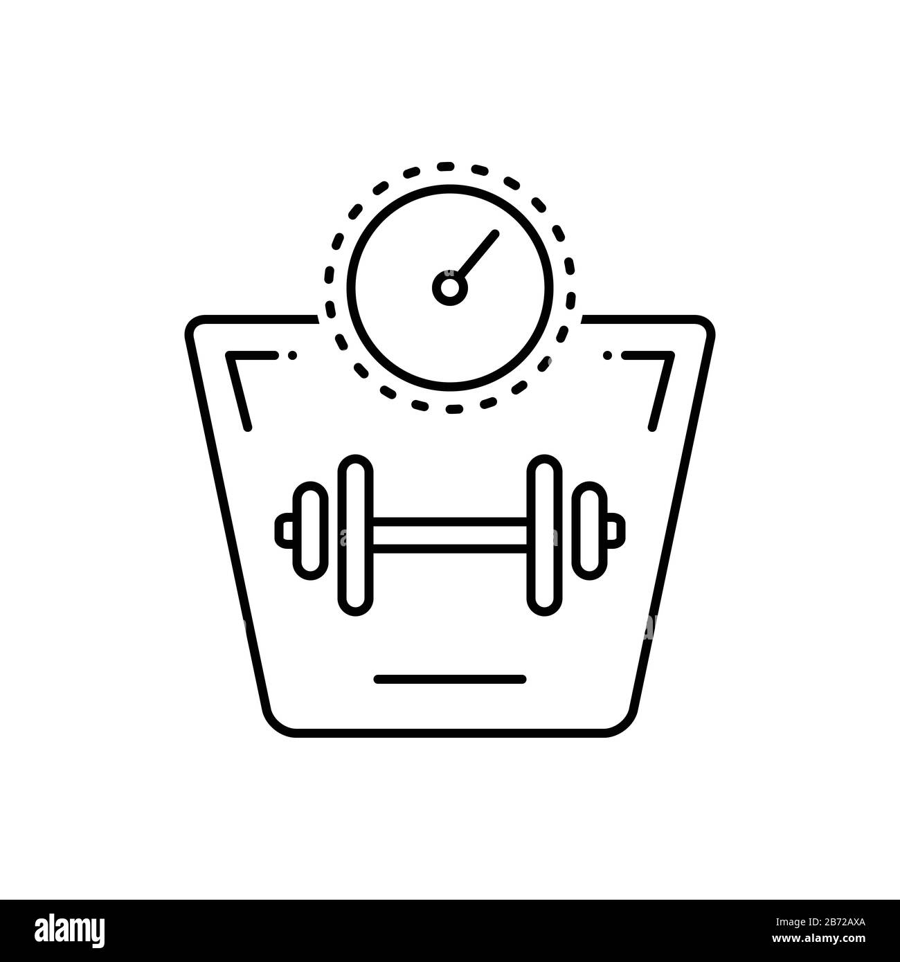 Weight increase icon Stock Vector Image & Art - Alamy