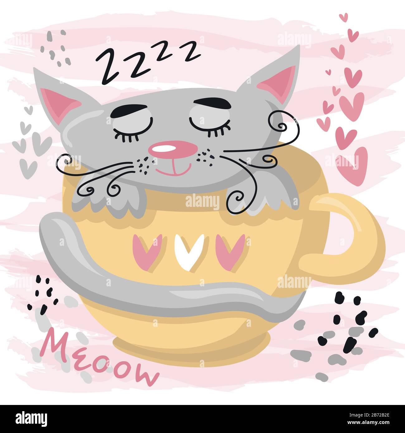 Cute Sleeping Cat Baby Animal Nursery Vector Cartoon Sleep Animal Grey Cat Cute Print Illustration Adorable Gray And Pink Hand Drawn Nurseries Pet Stock Vector Image Art Alamy Cute Sleeping Cat Baby Animal Nursery Vector Cartoon Sleep Animal Grey Cat Cute Print Illustration Adorable Gray And Pink Hand Drawn Nurseries Pet Stock Vector Image Art Alamy