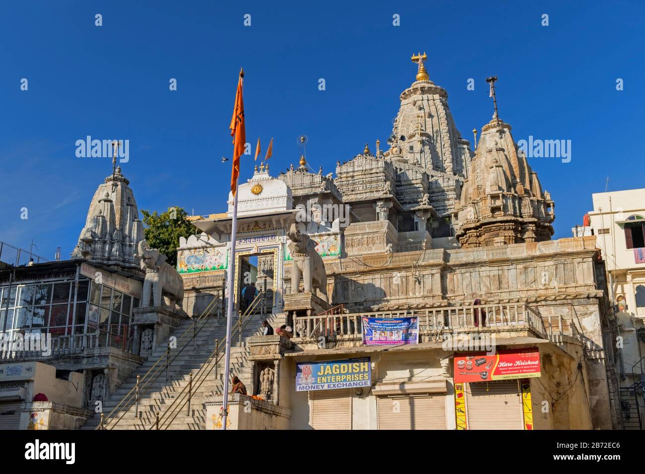 Jagdish temple Udaipur Rajasthan India Stock Photo