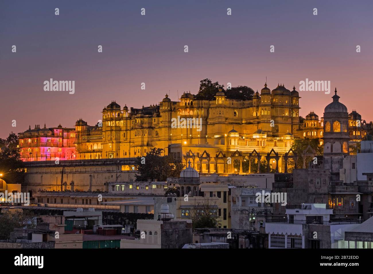 City Palace Udaipur Rajasthan India Stock Photo - Alamy