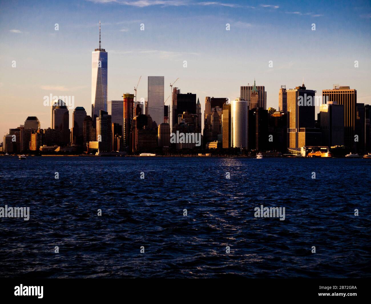 Downtown Manhattan Skyline Stock Photo - Alamy