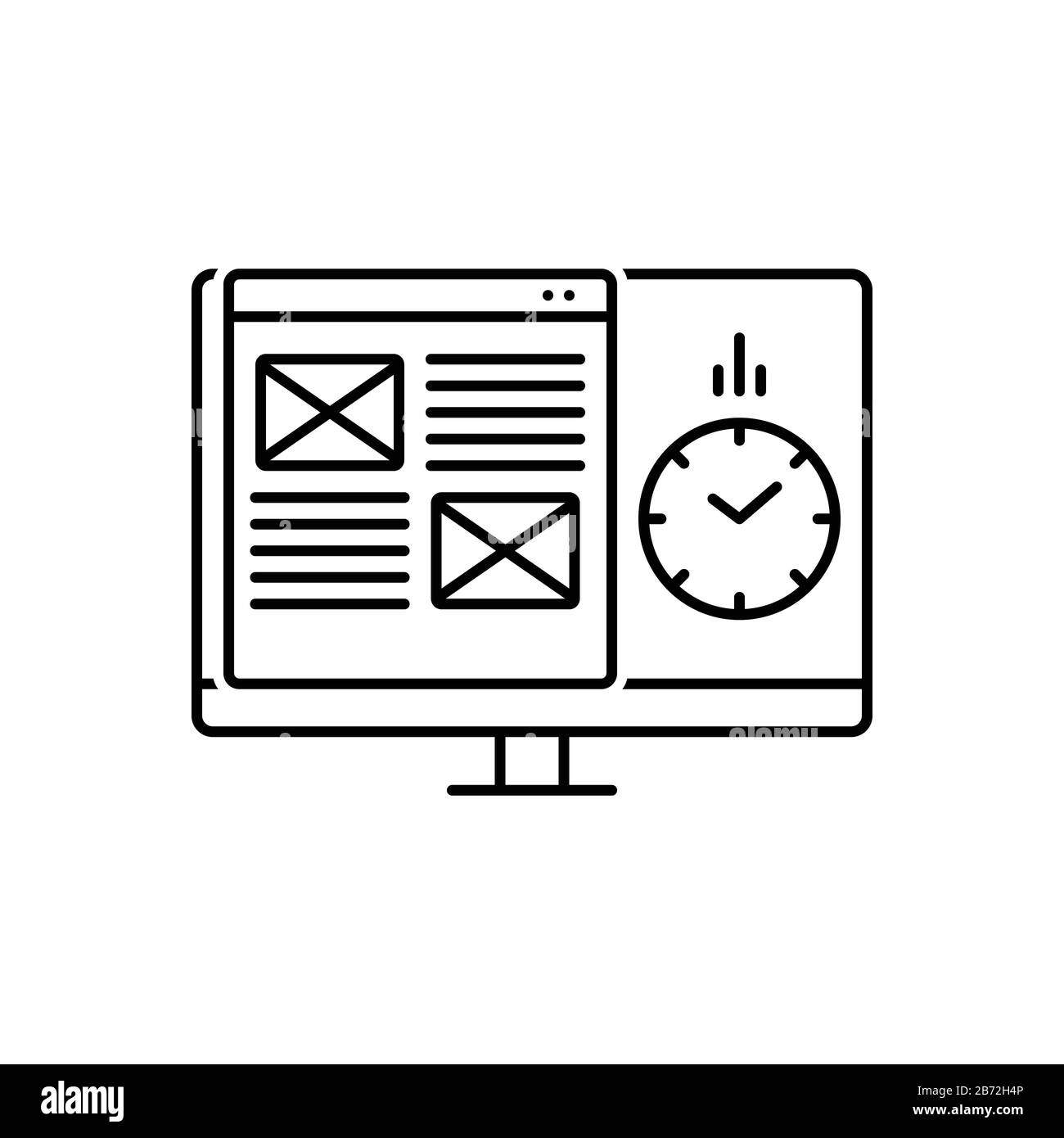 Icon for project,management Stock Vector