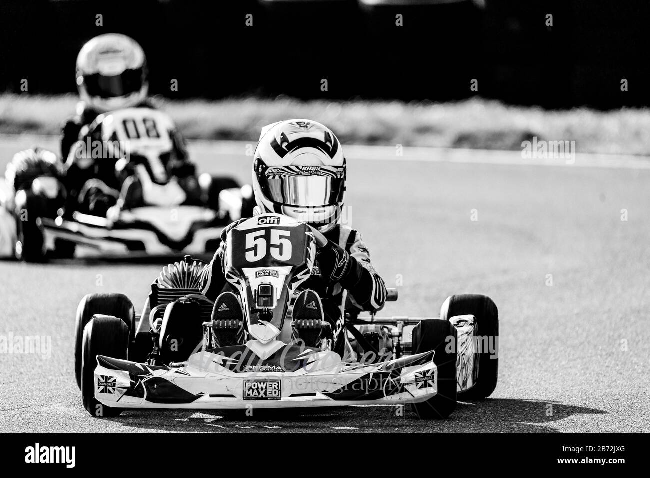 Go Kart wall art Stock Photo Alamy
