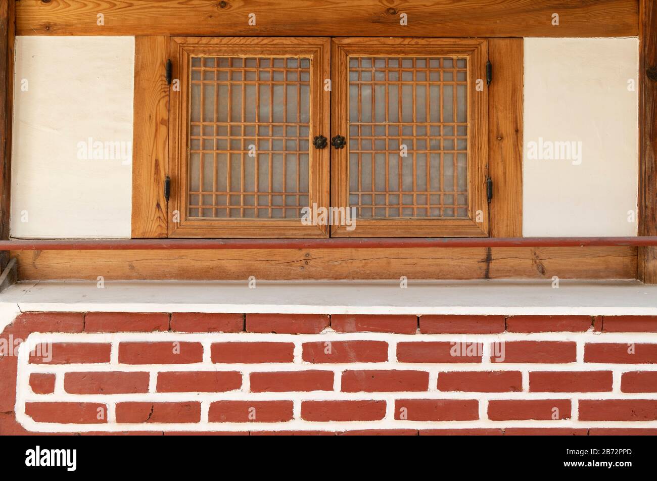 Traditional house in Bukchon Hanok village, Seoul, South Korea Stock ...
