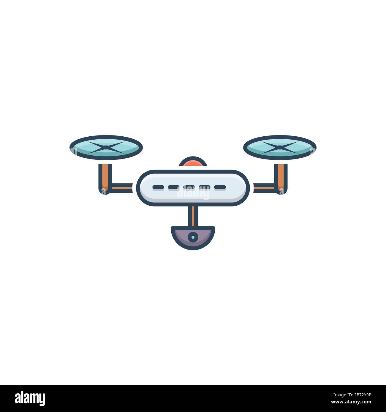 Drone camera Stock Vector Images - Alamy