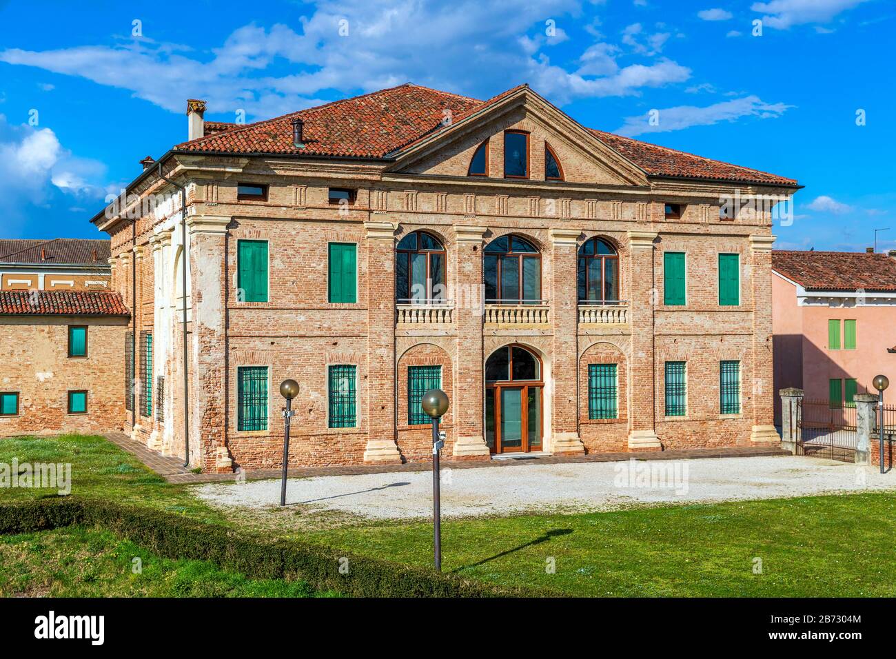 Italy Veneto Quinto Vicentino ( Vi ) - Villa Thiene By Andrea Palladio Stock Photo