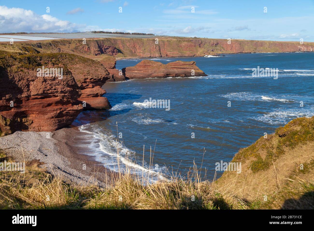 Red sandstone scotland hi-res stock photography and images - Alamy