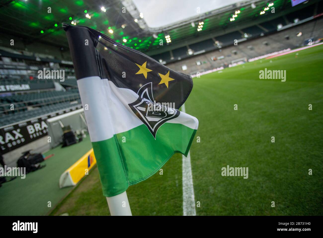 Corner Flag With The Logo Of Borussia Monchengladbach Feature General Border Motif Football 1 Bundesliga 21