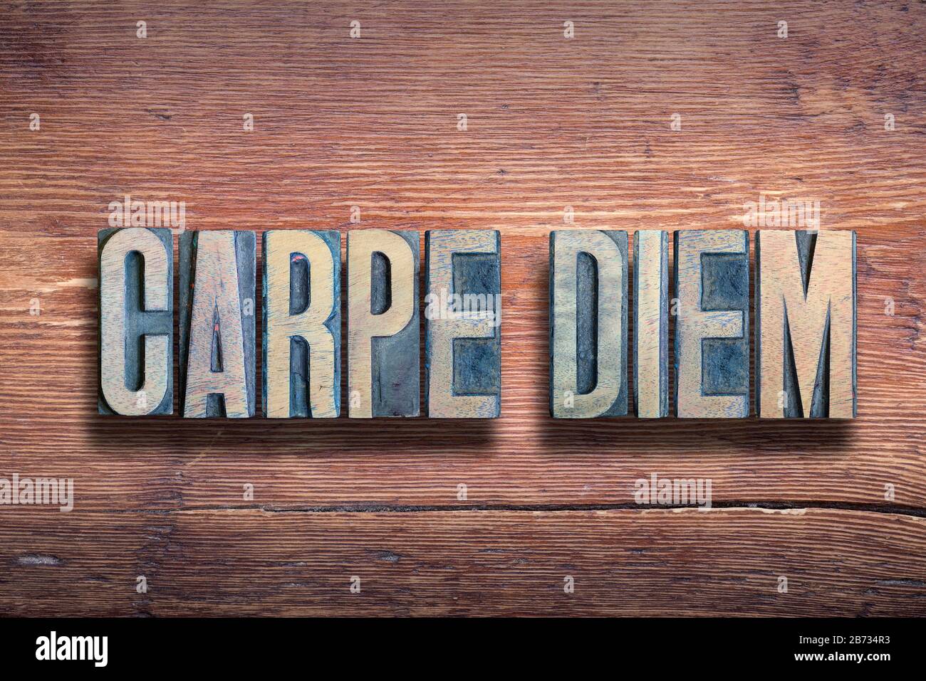 carpe diem famous ancient Roman poet Horace quote with meaning seize the day, made from