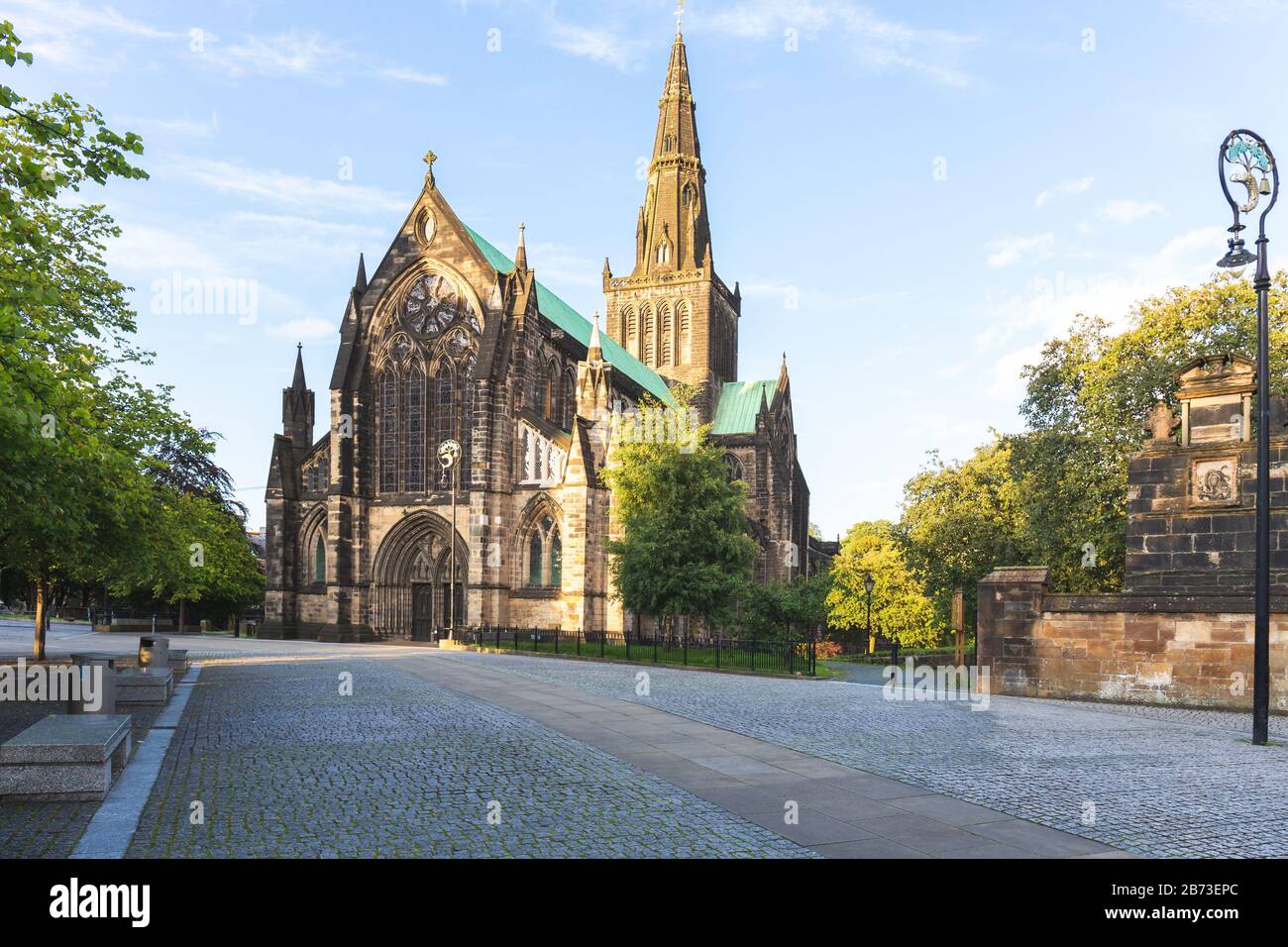 Glasgow Cathedral, Glasgow, Scotland, UK Stock Photo