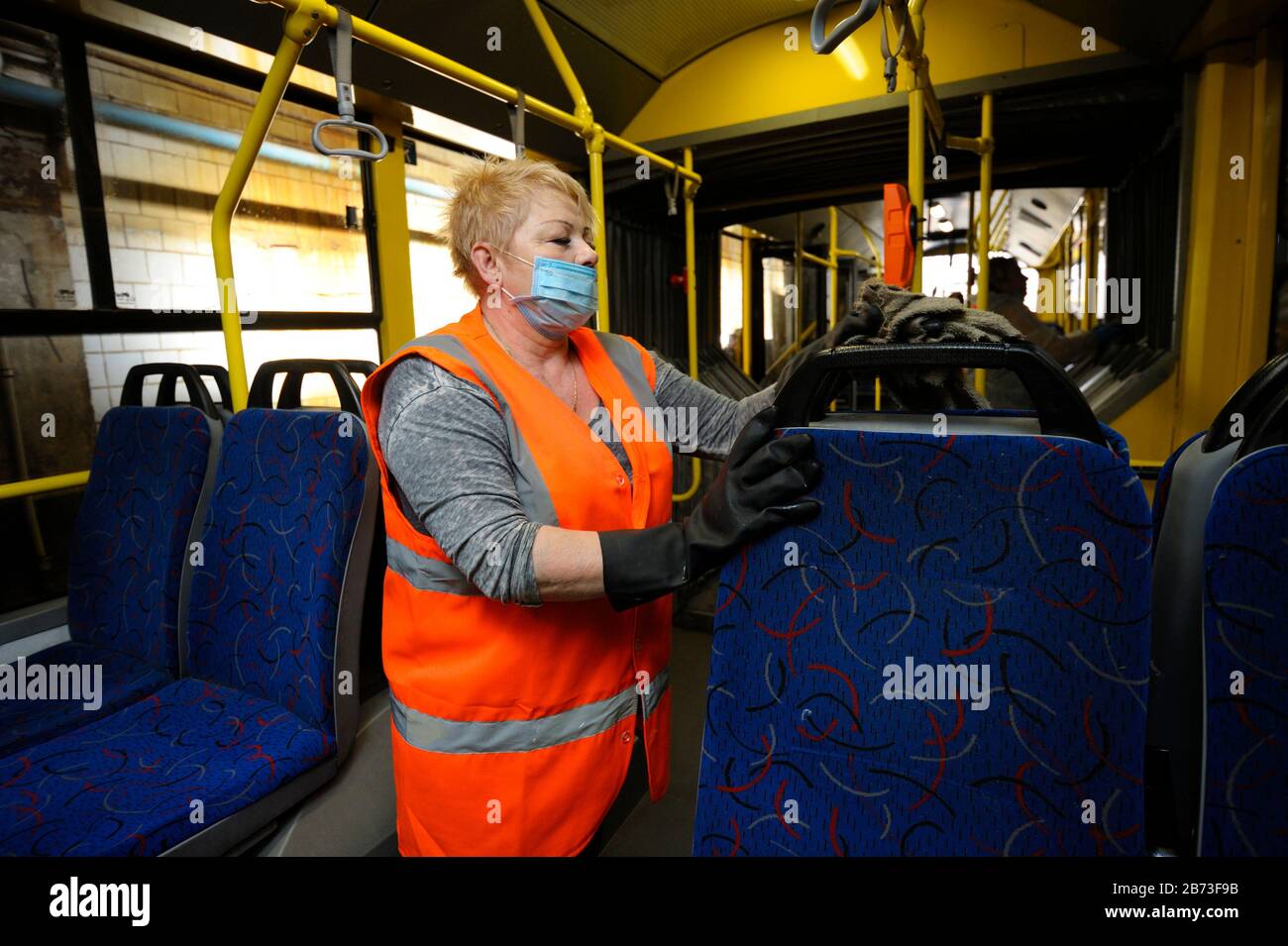 Trolley bus interior hi-res stock photography and images - Page 3 - Alamy