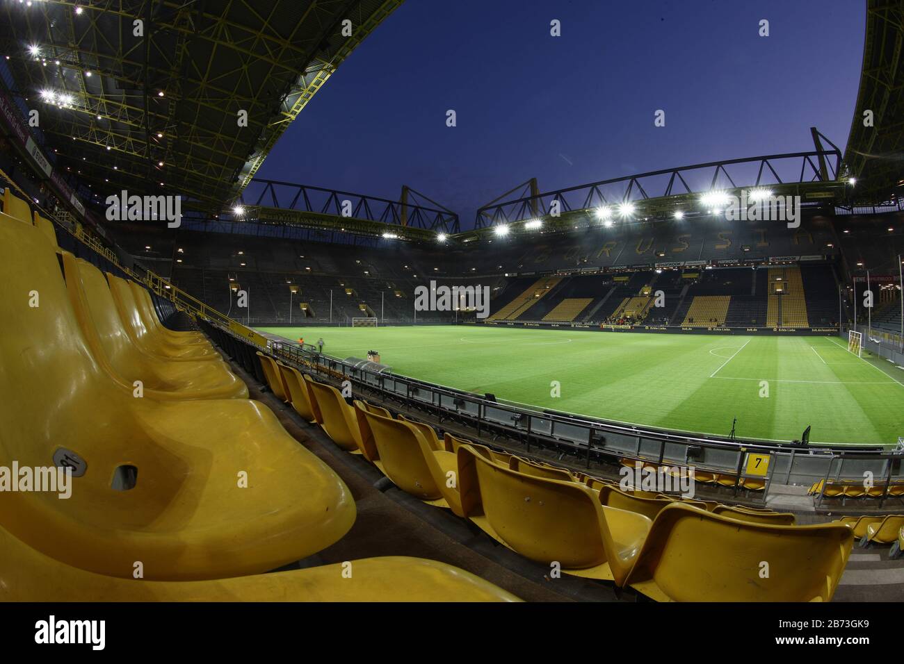 Ghost Game At The Derby Between Bvb Borussia Dortmund Fc Schalke On March 14th Because
