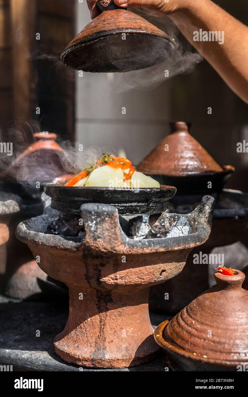 Street food, Marrakech medina, Morocco Stock Photo Alamy