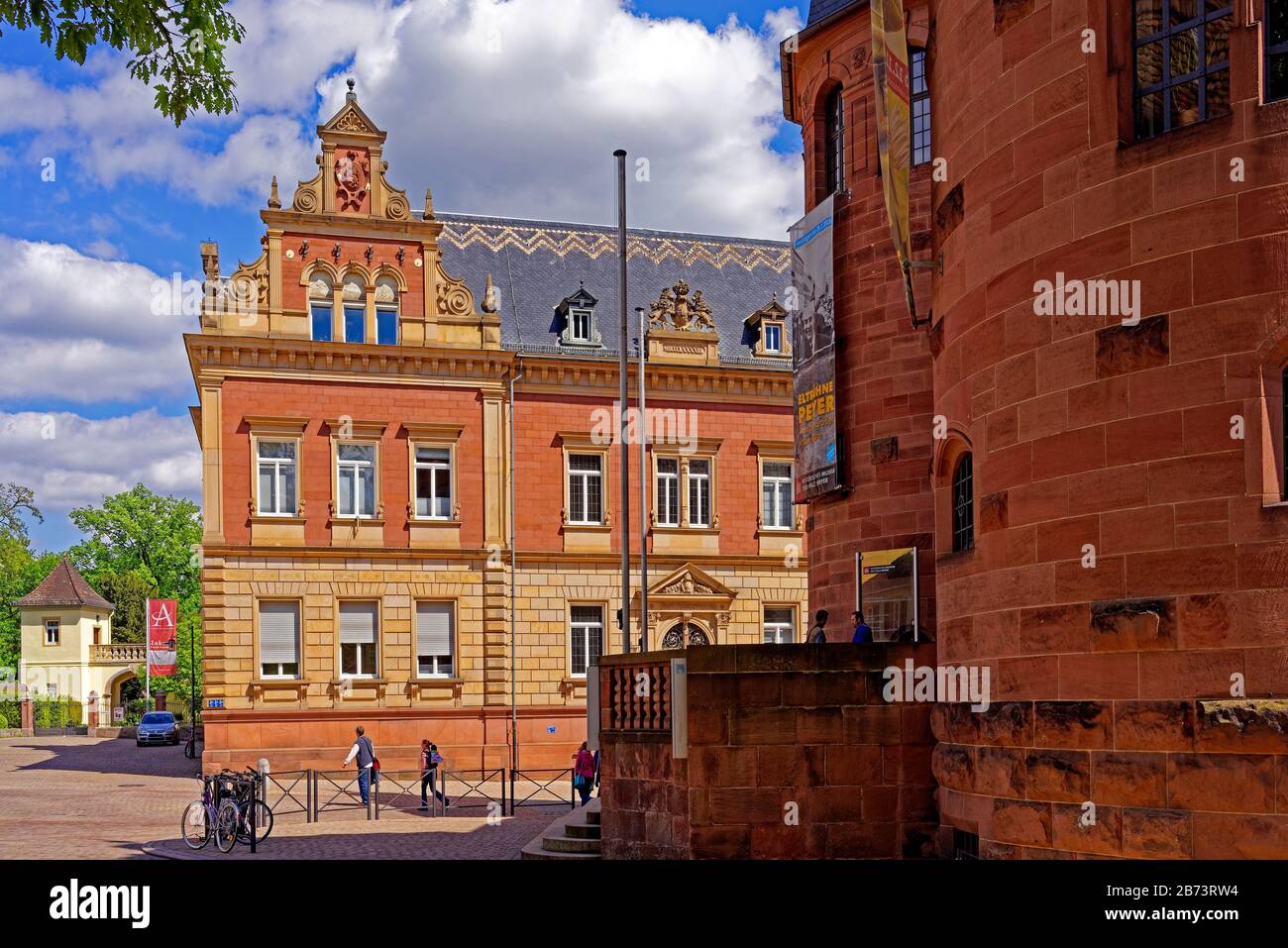 Germany, RhinelandPalatinate, Speyer, big lane Pfaffen,