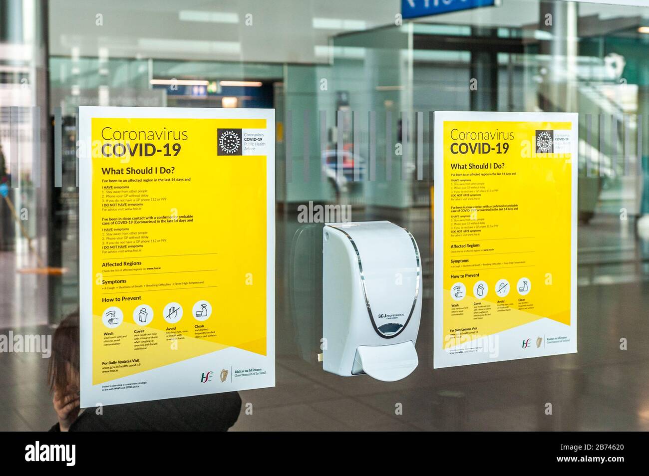 Dublin Airport, Dublin, Ireland. 13th Mar, 2020. Dublin Airport