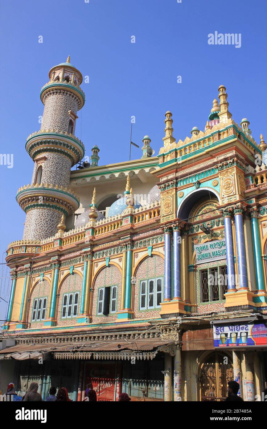 Jumma Masjid, Jamnagar, Gujarat, India Stock Photo - Alamy