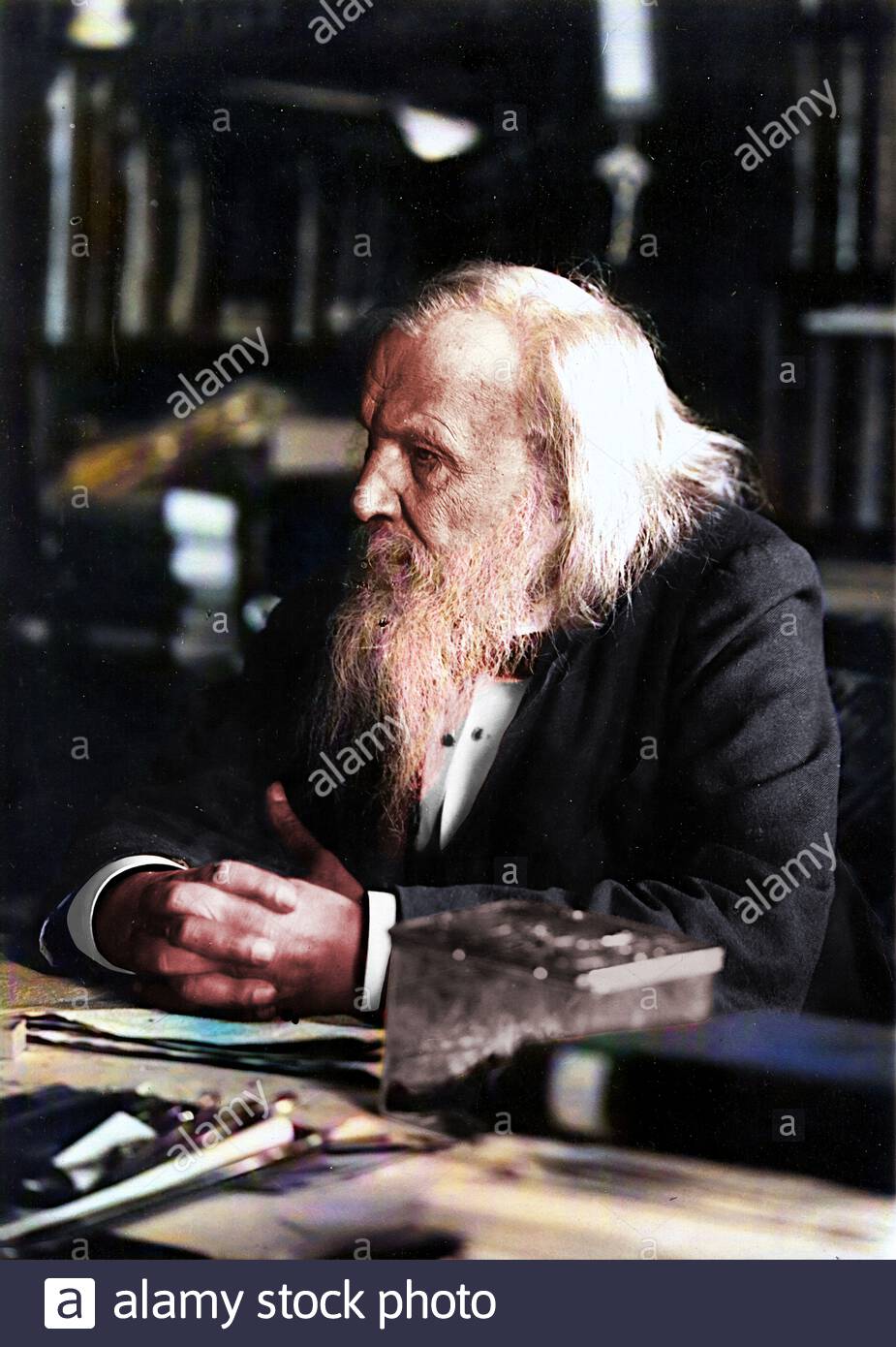 Russian Chemist Inventor Of The Periodic Table Of Elements High ...