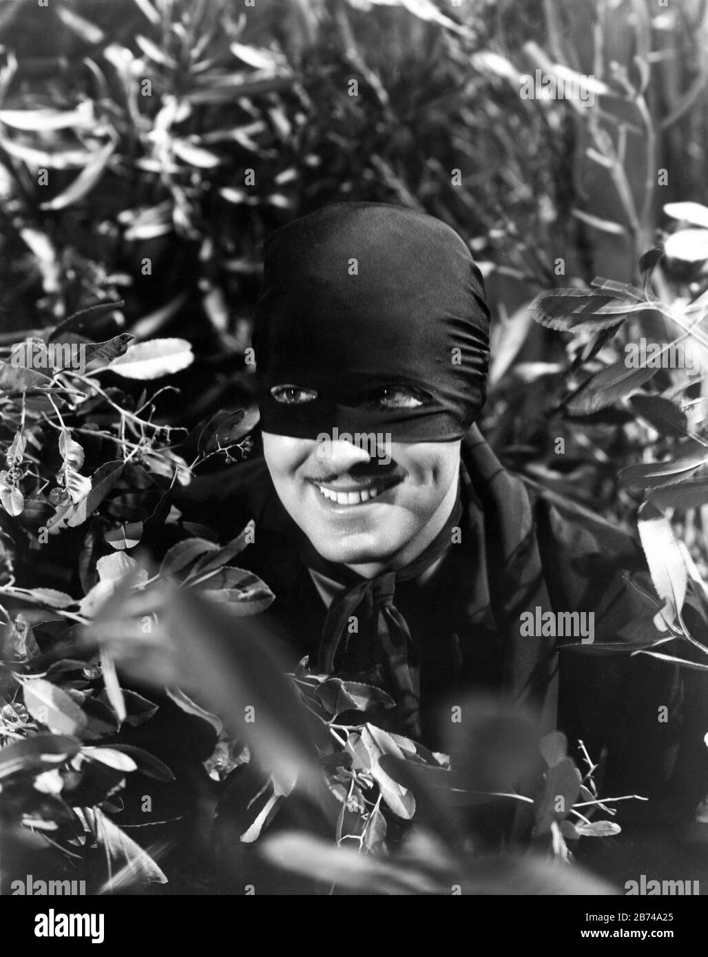 TYRONE POWER as Diego Vega aka Zorro in THE MARK OF ZORRO 1940 director ROUBEN MAMOULIAN novel Johnston McCulley Twentieth Century Fox Stock Photo