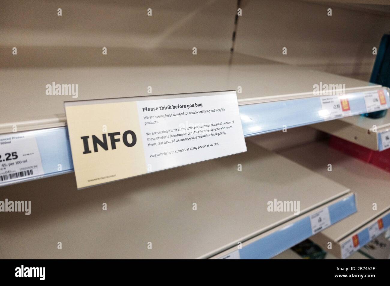 Sainsbury shelves hires stock photography and images Alamy