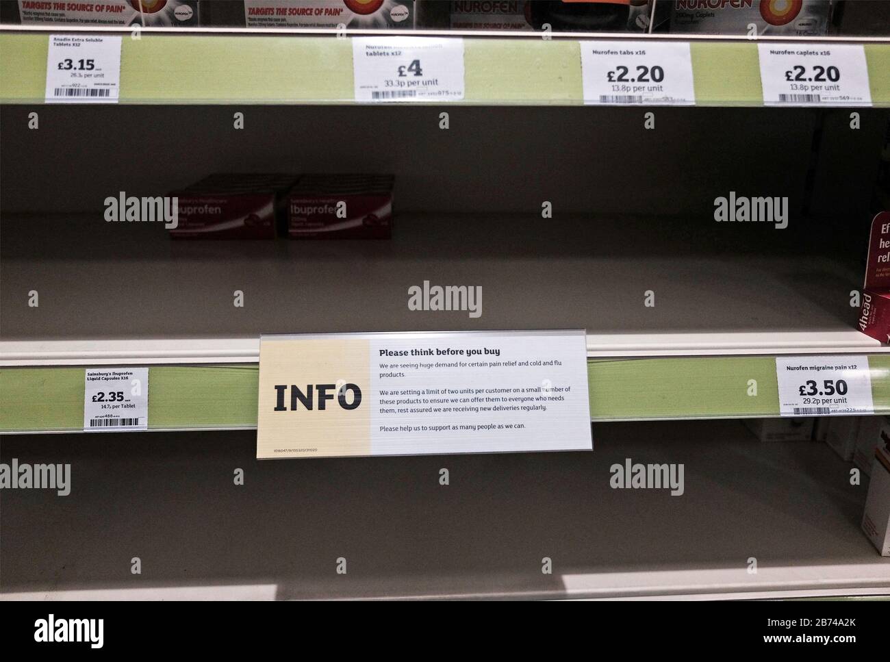 Sainsbury shelves hires stock photography and images Alamy