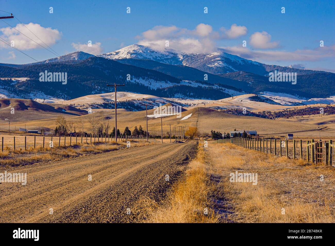 Tobacco Root mountains of Southwest Montana Stock Photo Alamy